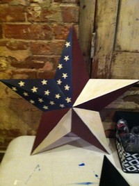 Barn star to be painted on July 3